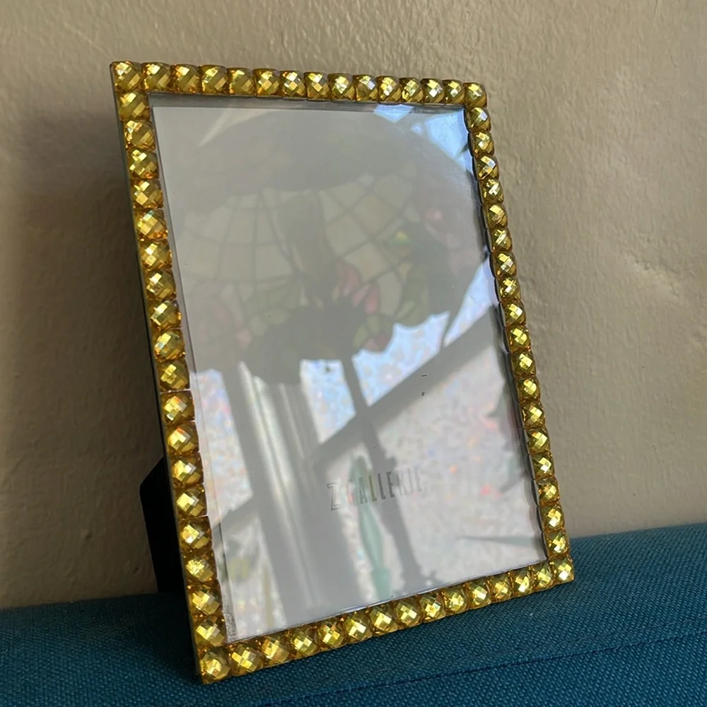 Z Gallerie yellow gemstone picture frame